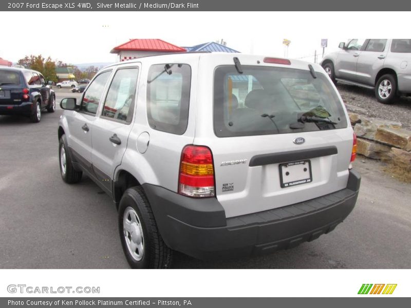 Silver Metallic / Medium/Dark Flint 2007 Ford Escape XLS 4WD