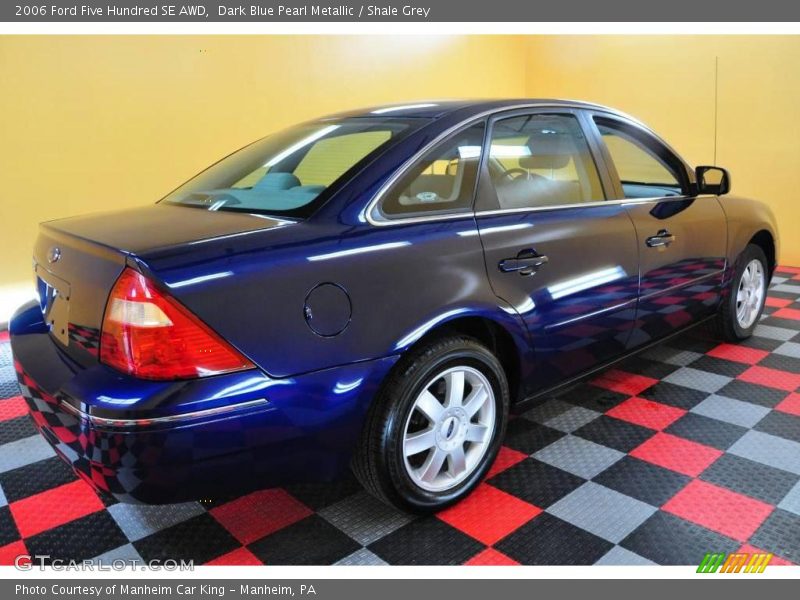 Dark Blue Pearl Metallic / Shale Grey 2006 Ford Five Hundred SE AWD