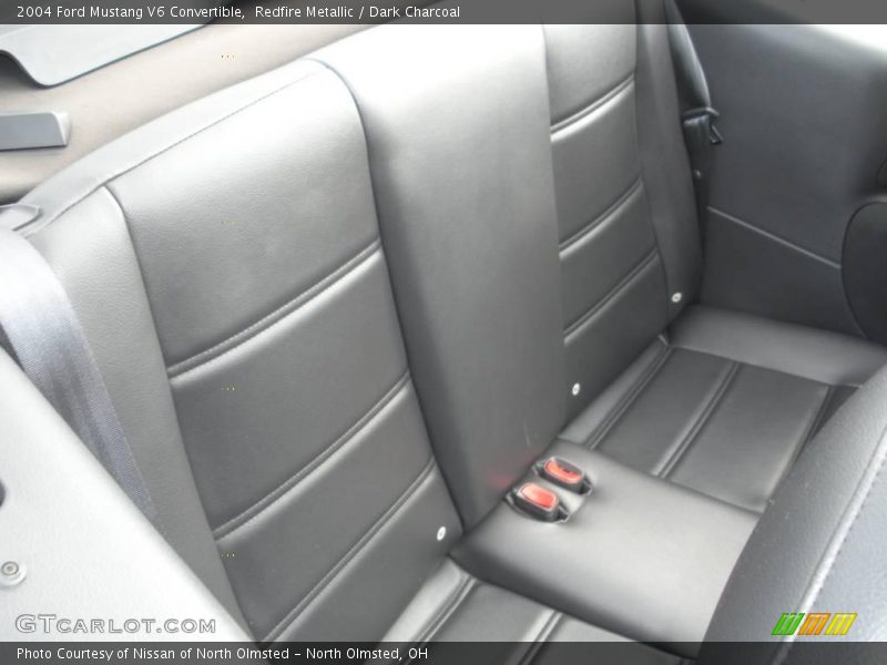 Redfire Metallic / Dark Charcoal 2004 Ford Mustang V6 Convertible