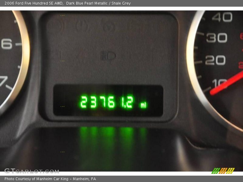 Dark Blue Pearl Metallic / Shale Grey 2006 Ford Five Hundred SE AWD