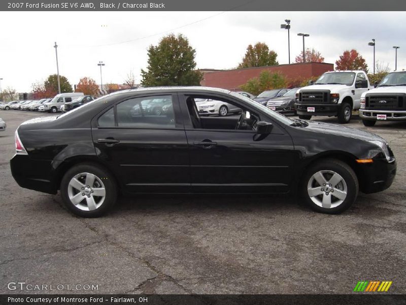 Black / Charcoal Black 2007 Ford Fusion SE V6 AWD