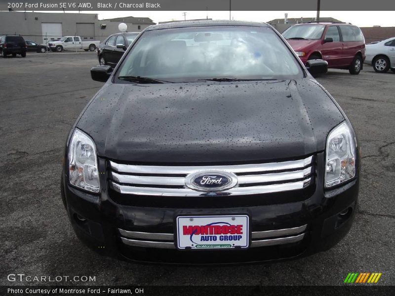 Black / Charcoal Black 2007 Ford Fusion SE V6 AWD