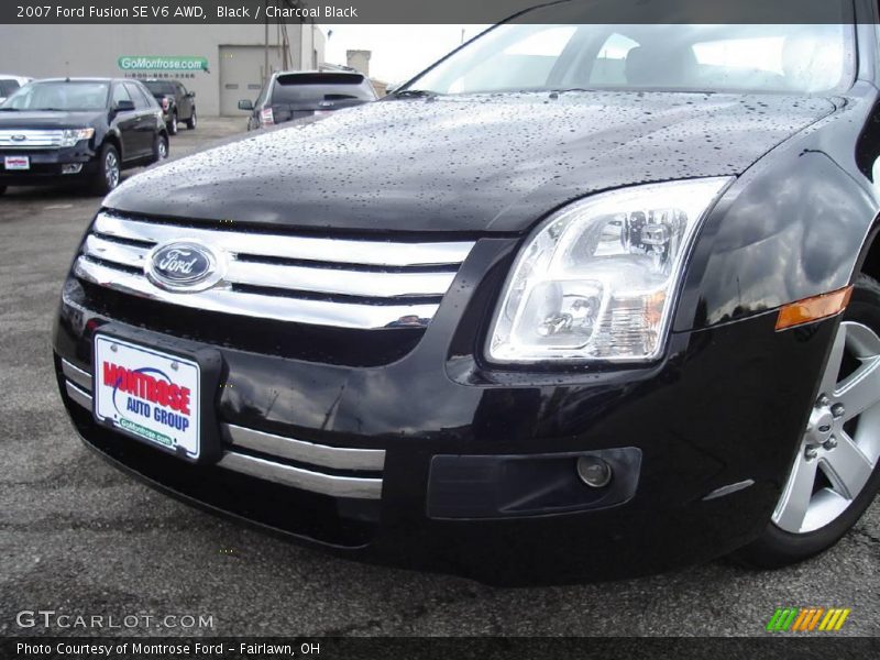 Black / Charcoal Black 2007 Ford Fusion SE V6 AWD