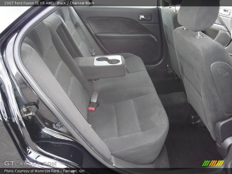 Black / Charcoal Black 2007 Ford Fusion SE V6 AWD