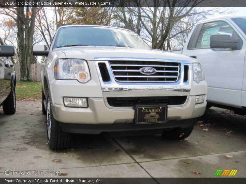 White Suede / Camel 2010 Ford Explorer Eddie Bauer 4x4