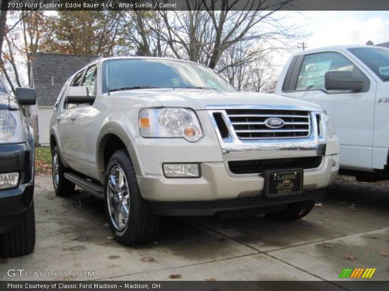 White Suede / Camel 2010 Ford Explorer Eddie Bauer 4x4