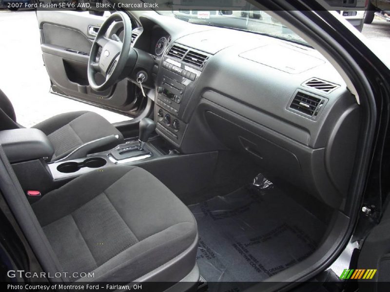 Black / Charcoal Black 2007 Ford Fusion SE V6 AWD