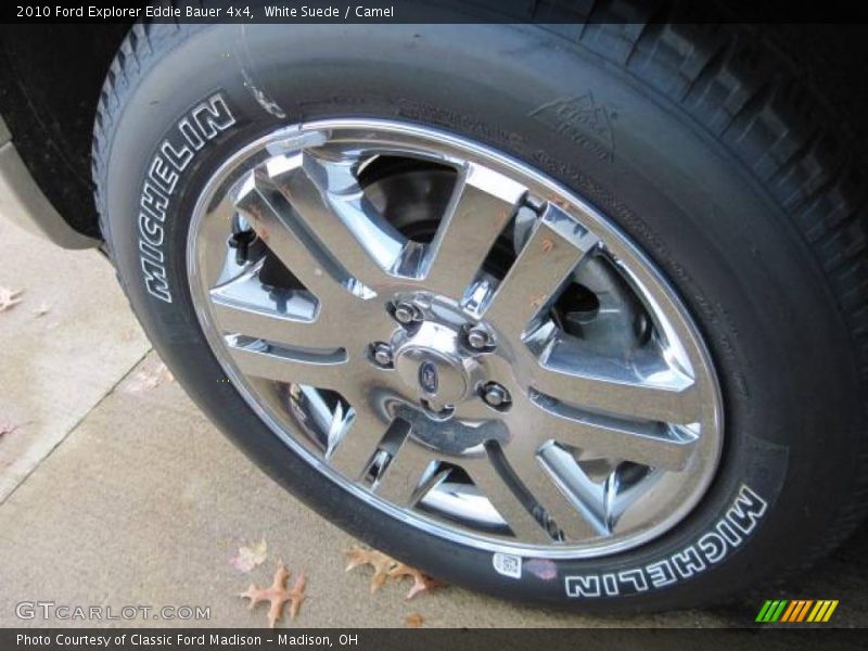 White Suede / Camel 2010 Ford Explorer Eddie Bauer 4x4