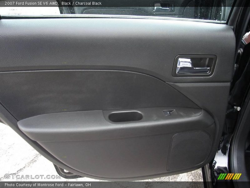 Black / Charcoal Black 2007 Ford Fusion SE V6 AWD