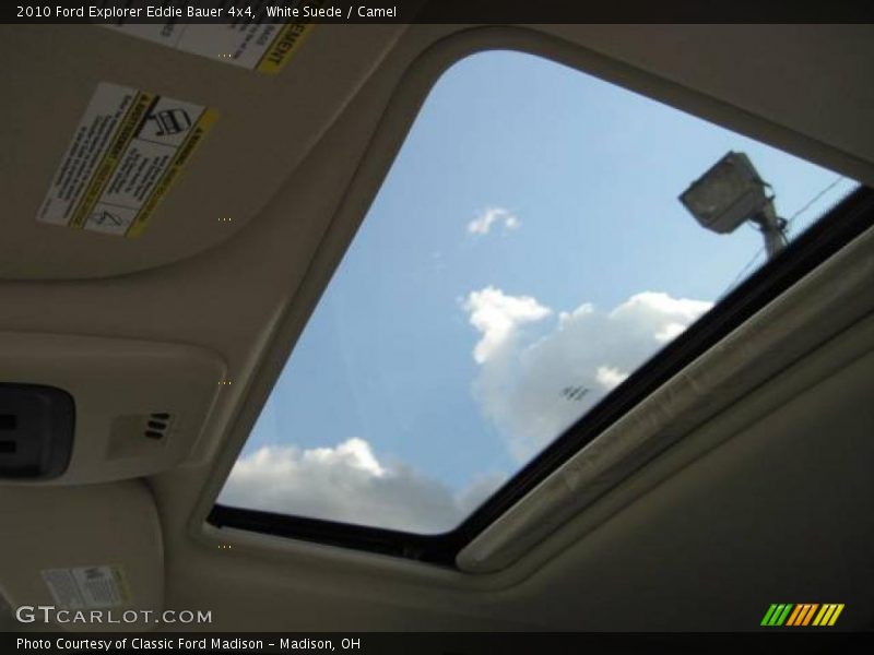 White Suede / Camel 2010 Ford Explorer Eddie Bauer 4x4
