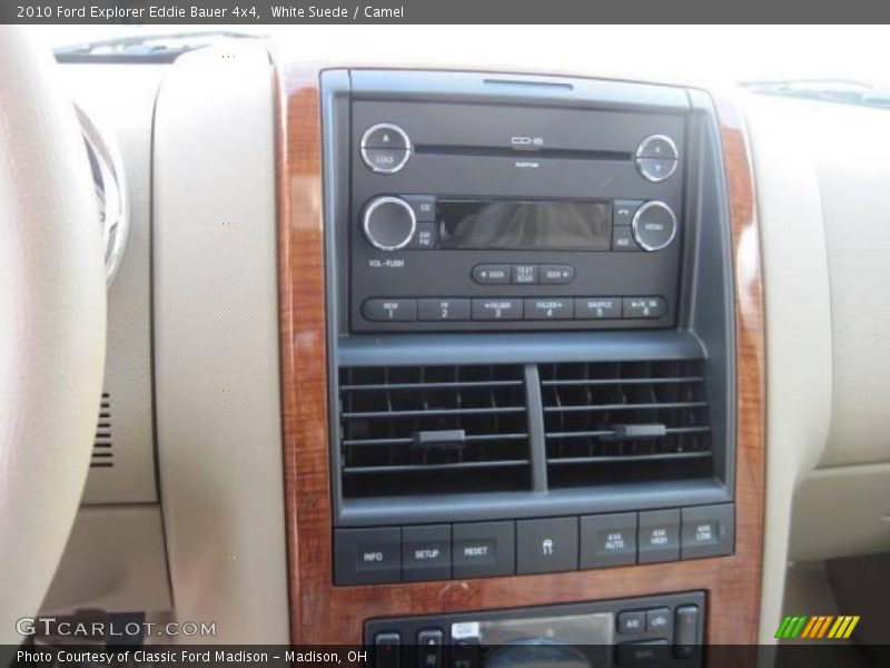 White Suede / Camel 2010 Ford Explorer Eddie Bauer 4x4