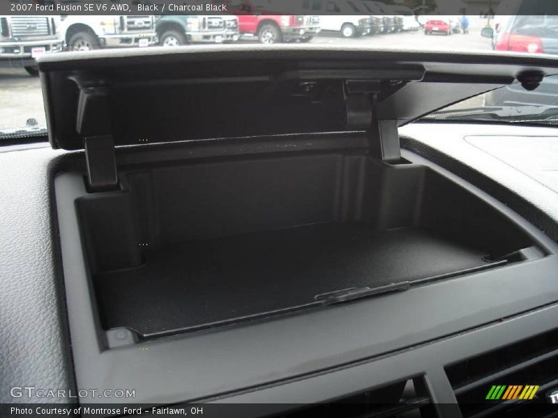 Black / Charcoal Black 2007 Ford Fusion SE V6 AWD