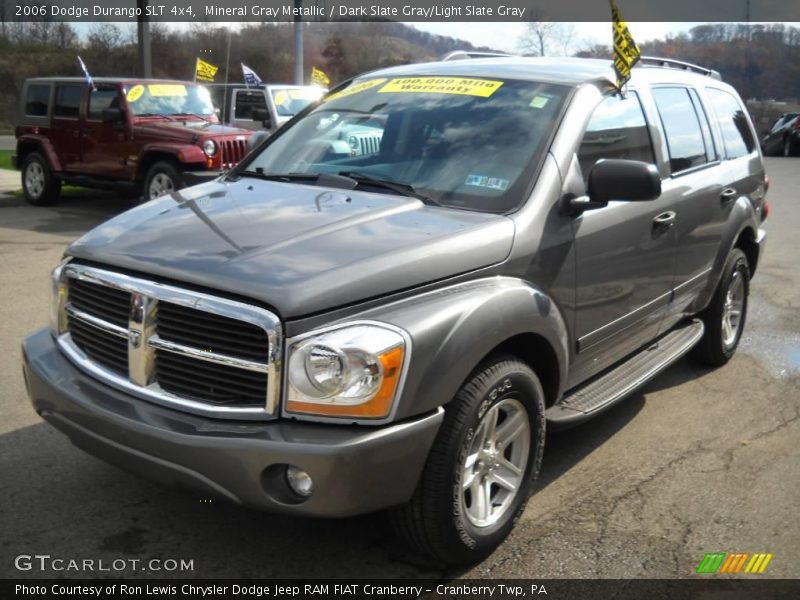 Mineral Gray Metallic / Dark Slate Gray/Light Slate Gray 2006 Dodge Durango SLT 4x4