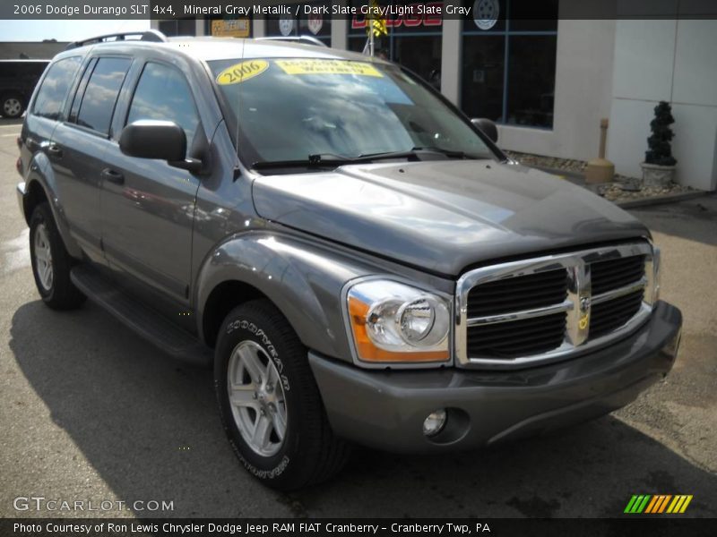 Mineral Gray Metallic / Dark Slate Gray/Light Slate Gray 2006 Dodge Durango SLT 4x4