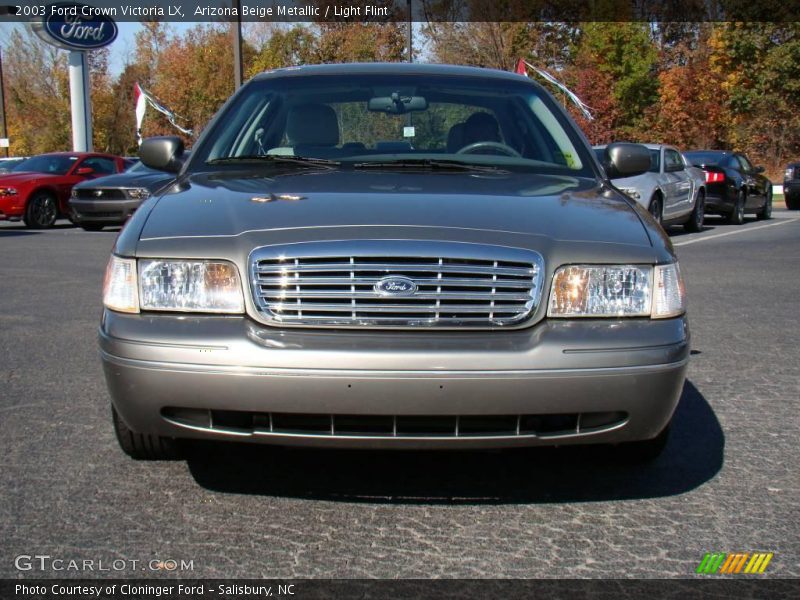 Arizona Beige Metallic / Light Flint 2003 Ford Crown Victoria LX