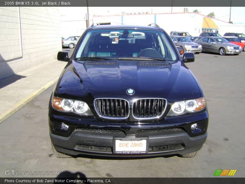 Jet Black / Black 2005 BMW X5 3.0i