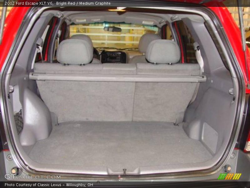 Bright Red / Medium Graphite 2002 Ford Escape XLT V6