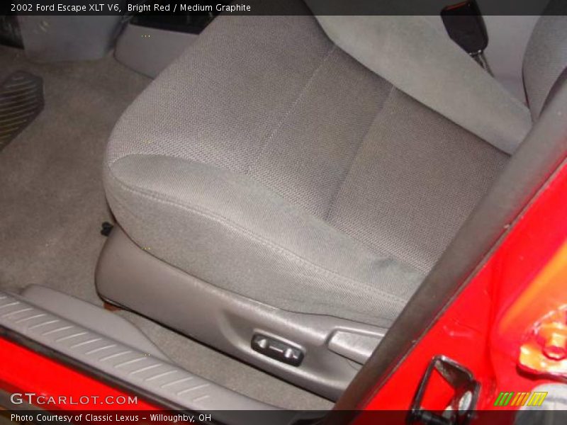 Bright Red / Medium Graphite 2002 Ford Escape XLT V6