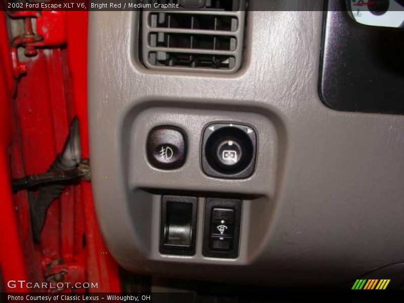 Bright Red / Medium Graphite 2002 Ford Escape XLT V6