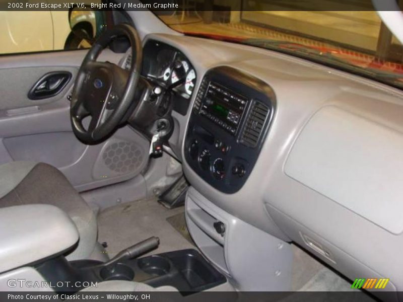 Bright Red / Medium Graphite 2002 Ford Escape XLT V6