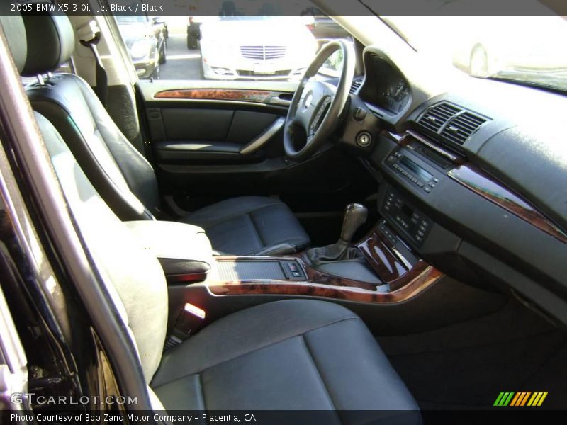Jet Black / Black 2005 BMW X5 3.0i