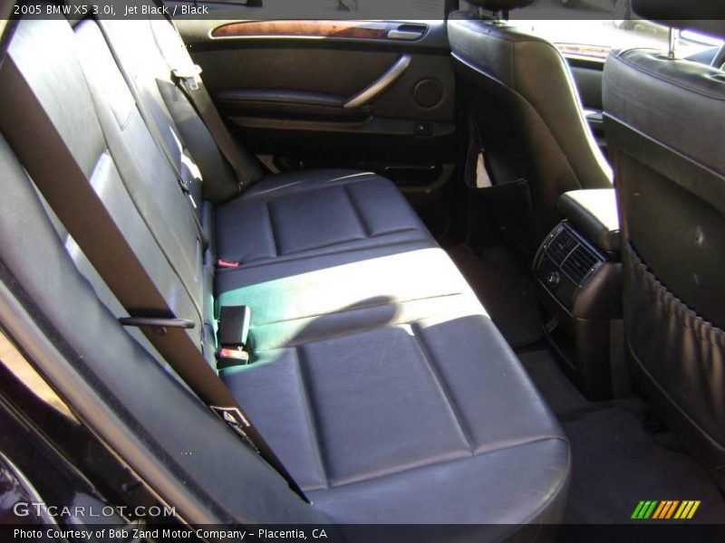 Jet Black / Black 2005 BMW X5 3.0i