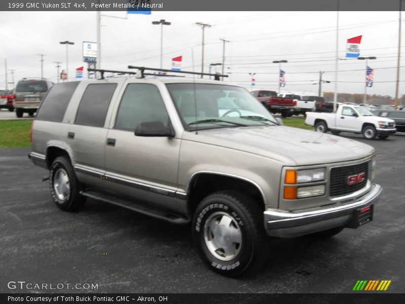 Pewter Metallic / Neutral 1999 GMC Yukon SLT 4x4