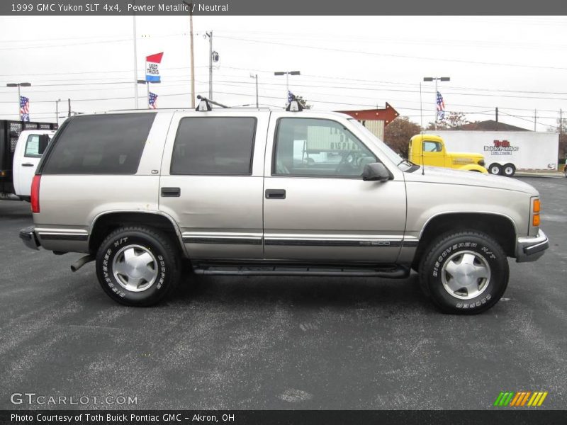 Pewter Metallic / Neutral 1999 GMC Yukon SLT 4x4