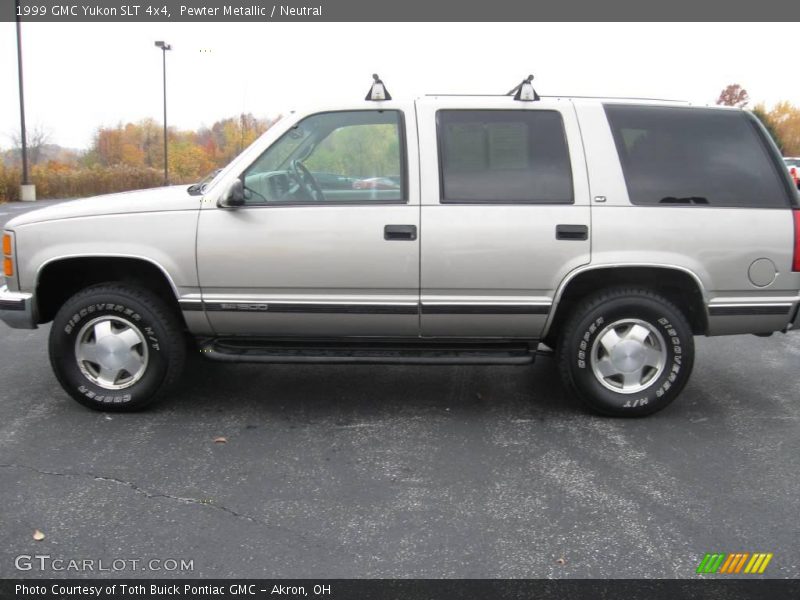 Pewter Metallic / Neutral 1999 GMC Yukon SLT 4x4