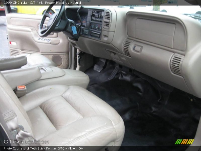 Pewter Metallic / Neutral 1999 GMC Yukon SLT 4x4