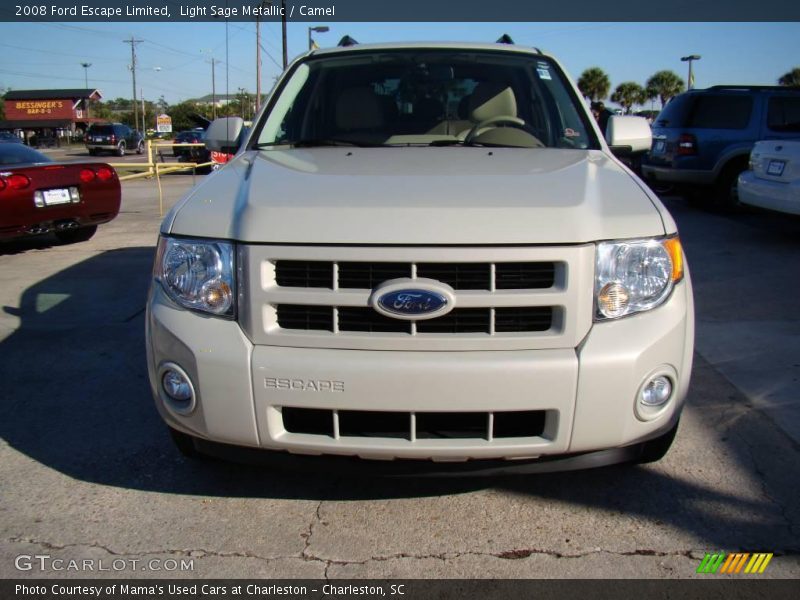 Light Sage Metallic / Camel 2008 Ford Escape Limited