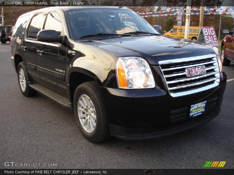 Onyx Black / Ebony 2008 GMC Yukon Hybrid