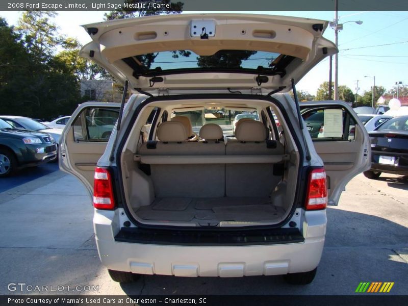 Light Sage Metallic / Camel 2008 Ford Escape Limited