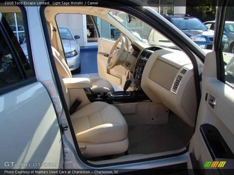 Light Sage Metallic / Camel 2008 Ford Escape Limited