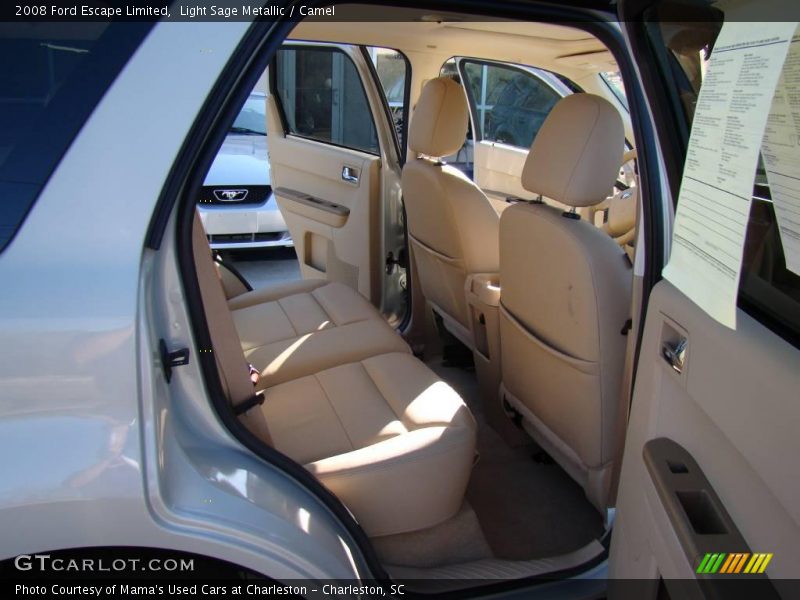 Light Sage Metallic / Camel 2008 Ford Escape Limited