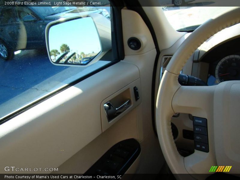 Light Sage Metallic / Camel 2008 Ford Escape Limited