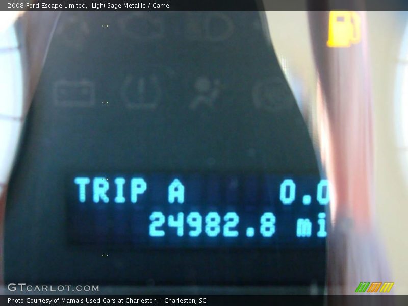 Light Sage Metallic / Camel 2008 Ford Escape Limited