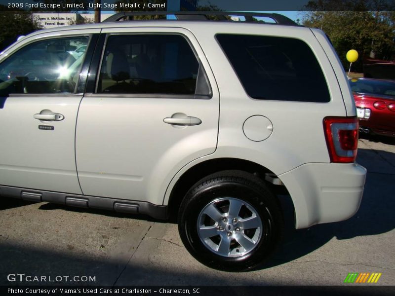 Light Sage Metallic / Camel 2008 Ford Escape Limited