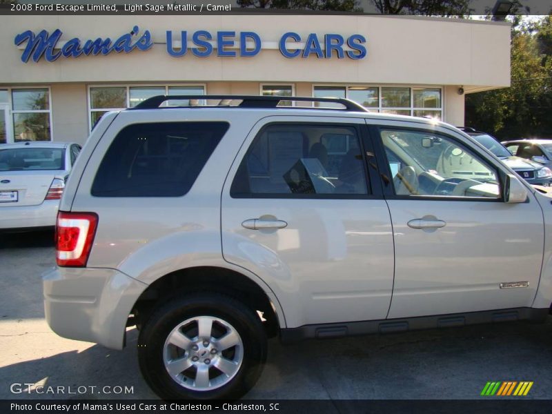 Light Sage Metallic / Camel 2008 Ford Escape Limited