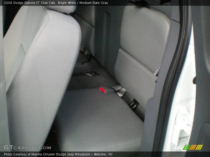 Bright White / Medium Slate Gray 2006 Dodge Dakota ST Club Cab