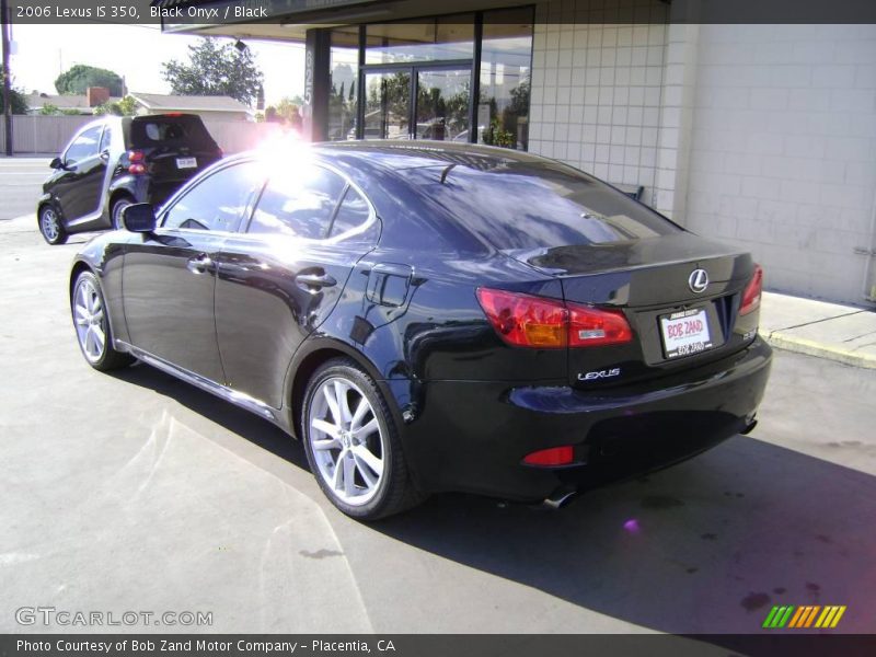 Black Onyx / Black 2006 Lexus IS 350