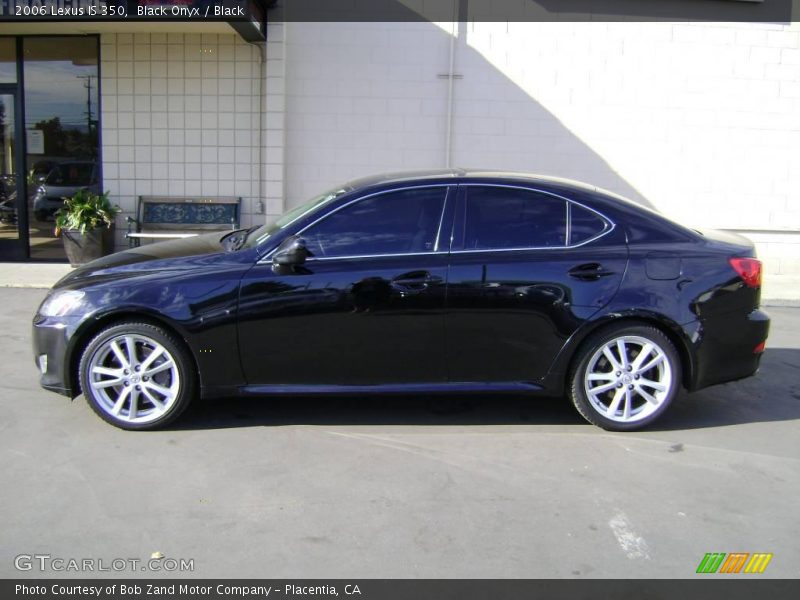Black Onyx / Black 2006 Lexus IS 350