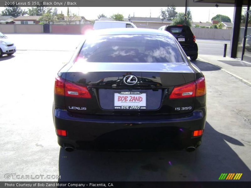 Black Onyx / Black 2006 Lexus IS 350