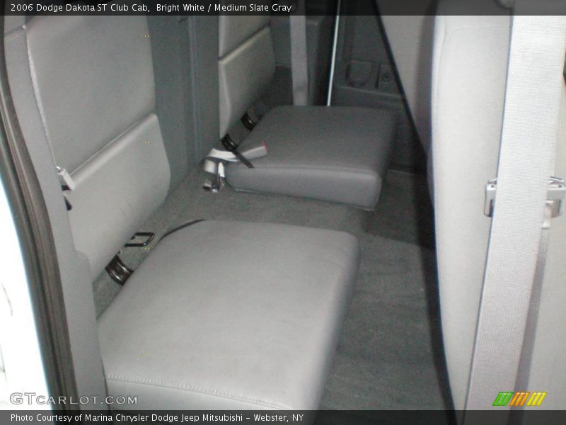 Bright White / Medium Slate Gray 2006 Dodge Dakota ST Club Cab