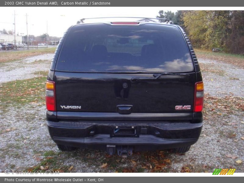 Carbon Metallic / Sandstone 2003 GMC Yukon Denali AWD