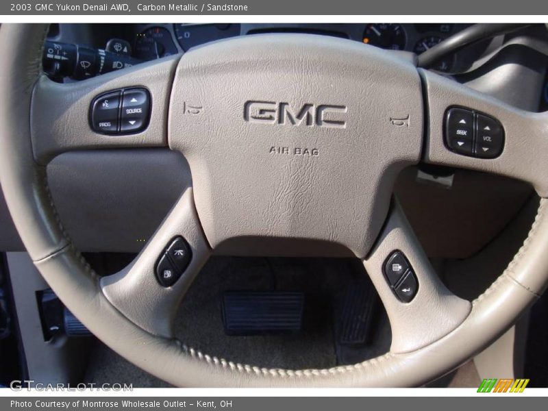 Carbon Metallic / Sandstone 2003 GMC Yukon Denali AWD