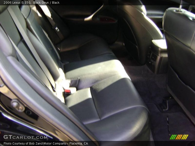 Black Onyx / Black 2006 Lexus IS 350