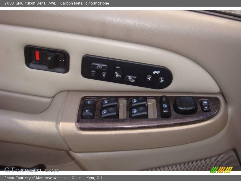 Carbon Metallic / Sandstone 2003 GMC Yukon Denali AWD