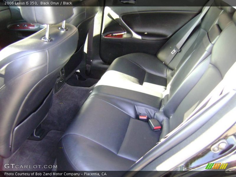 Black Onyx / Black 2006 Lexus IS 350