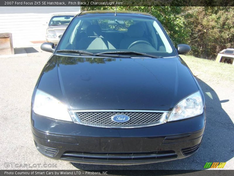 Pitch Black / Charcoal/Light Flint 2007 Ford Focus ZX5 SE Hatchback
